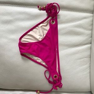 MILLY hot pink swim bottoms- S